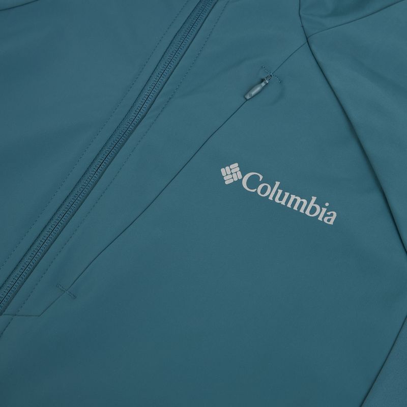 Geacă softshell pentru bărbați Columbia Trailborne everblue 3