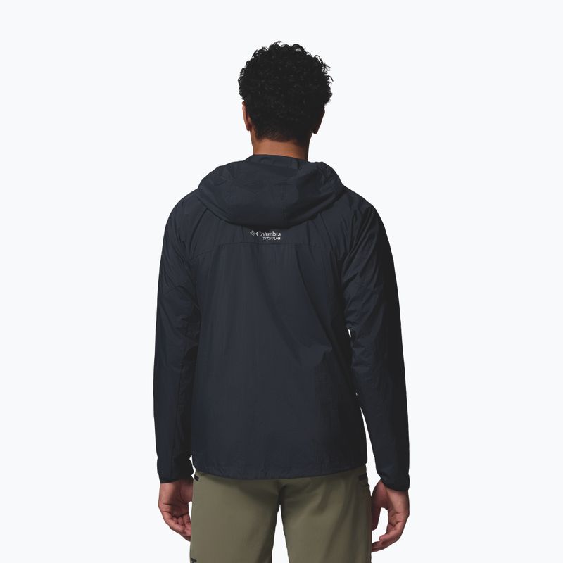 Geacă împotriva vântului pentru bărbați Columbia Khyex Pro Wind black 3