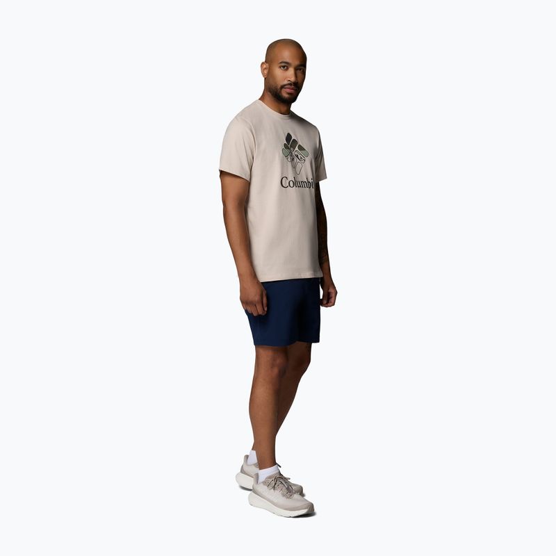 Tricou pentru bărbați Columbia CSC Seasonal Graphic dark stone/heavenly stacked gem 2