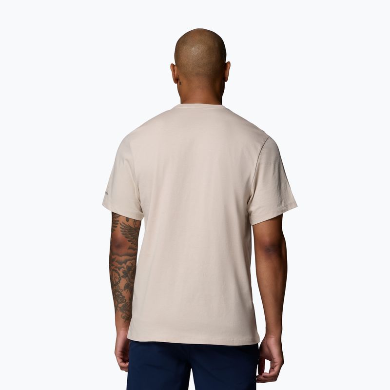 Tricou pentru bărbați Columbia CSC Seasonal Graphic dark stone/heavenly stacked gem 3