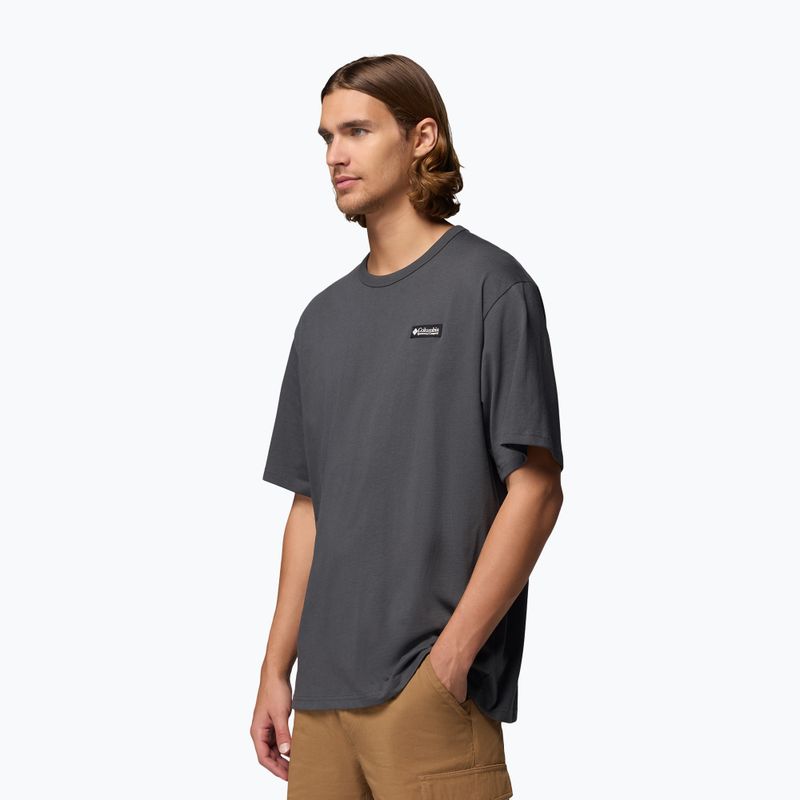 Tricou pentru bărbați Columbia CSC Heavyweight Iconic Tee shark/repeated peaks 4