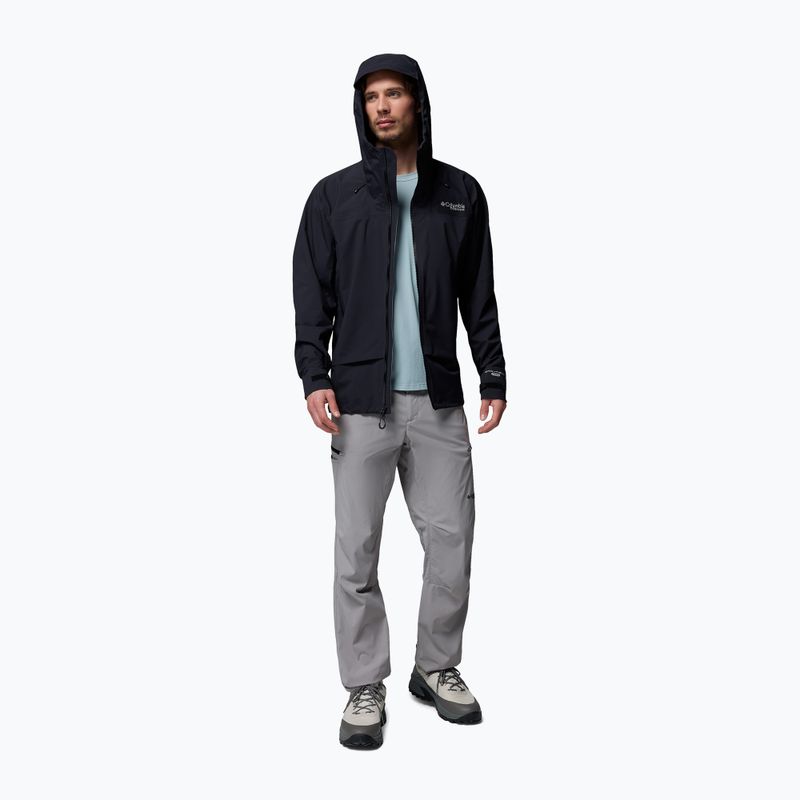 Geacă softshell pentru bărbați Columbia Saudan Pro 3L black 2