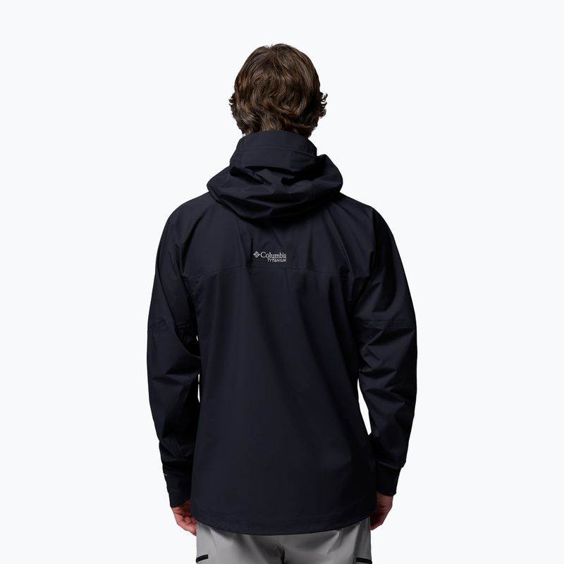 Geacă softshell pentru bărbați Columbia Saudan Pro 3L black 3