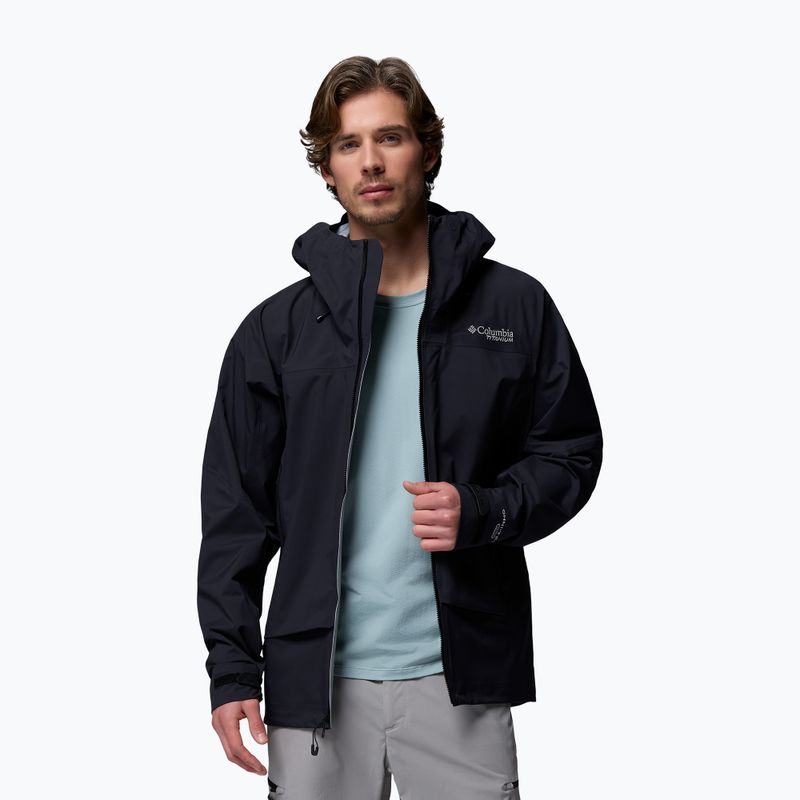 Geacă softshell pentru bărbați Columbia Saudan Pro 3L black 5