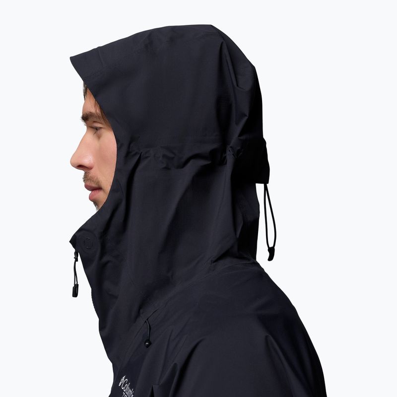 Geacă softshell pentru bărbați Columbia Saudan Pro 3L black 6