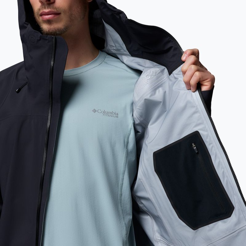 Geacă softshell pentru bărbați Columbia Saudan Pro 3L black 10