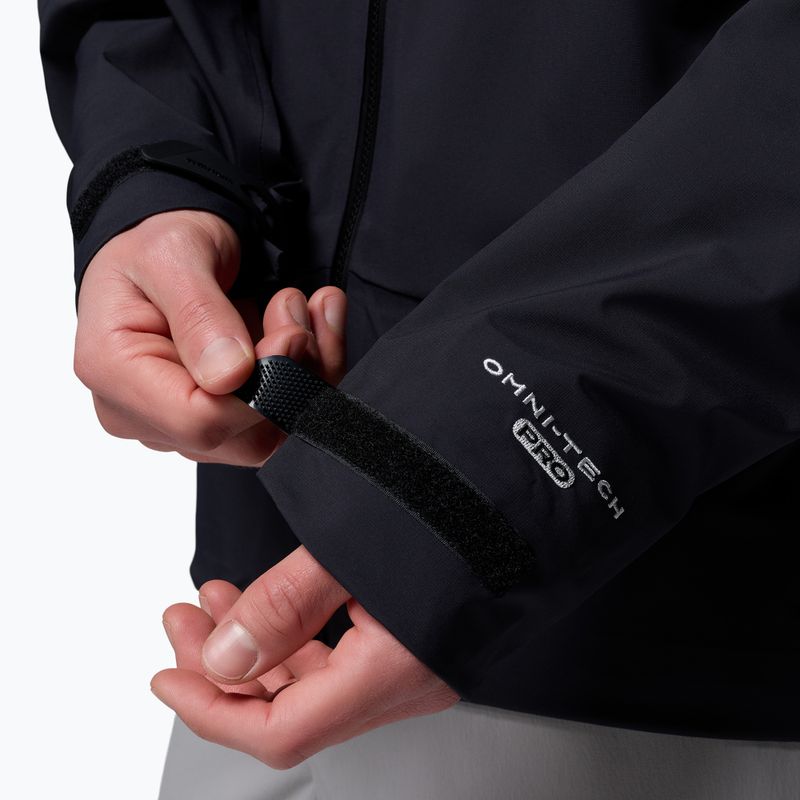 Geacă softshell pentru bărbați Columbia Saudan Pro 3L black 11