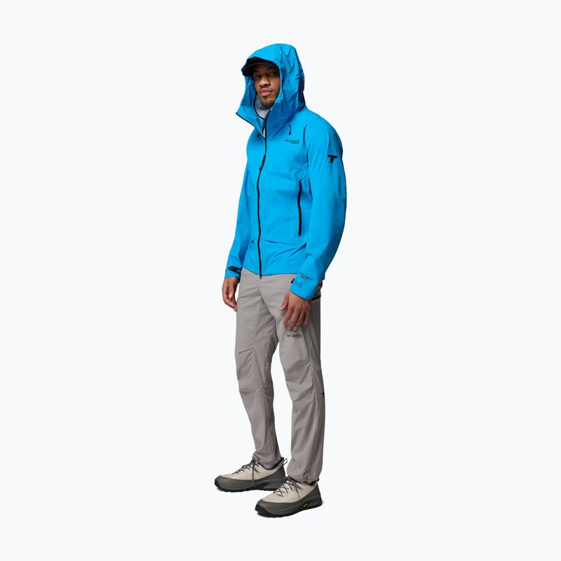 Geacă softshell pentru bărbați Columbia Saudan Pro 3L compass blue 2