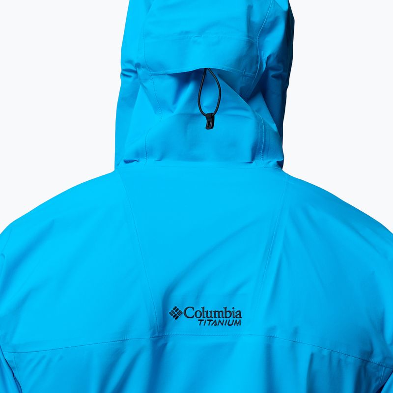 Geacă softshell pentru bărbați Columbia Saudan Pro 3L compass blue 7