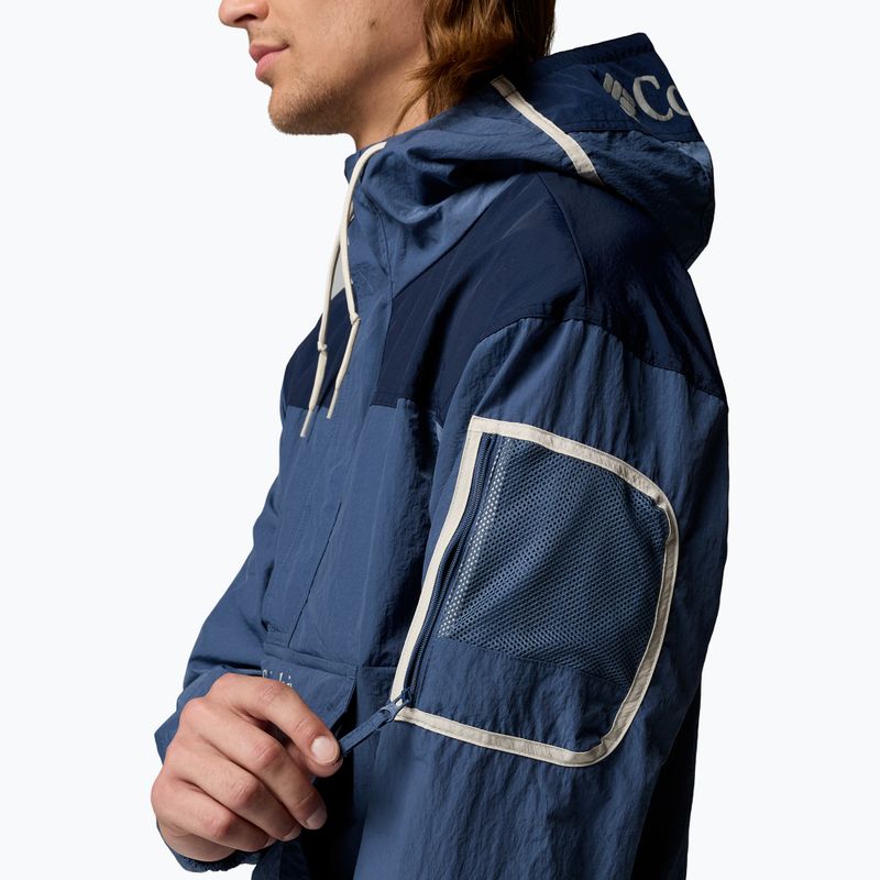 Geacă împotriva vântului pentru bărbați Columbia Challenger Windbreaker Anorak dark mountain/collegiate navy 7