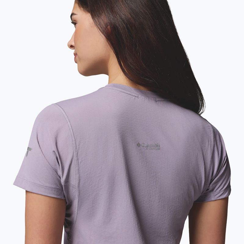 Tricou pentru femei Columbia Diamond Peak Pro shale purple 6