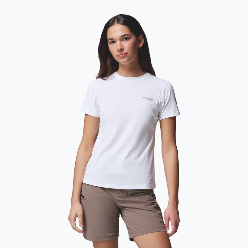 Tricou pentru femei Columbia Diamond Peak Pro white