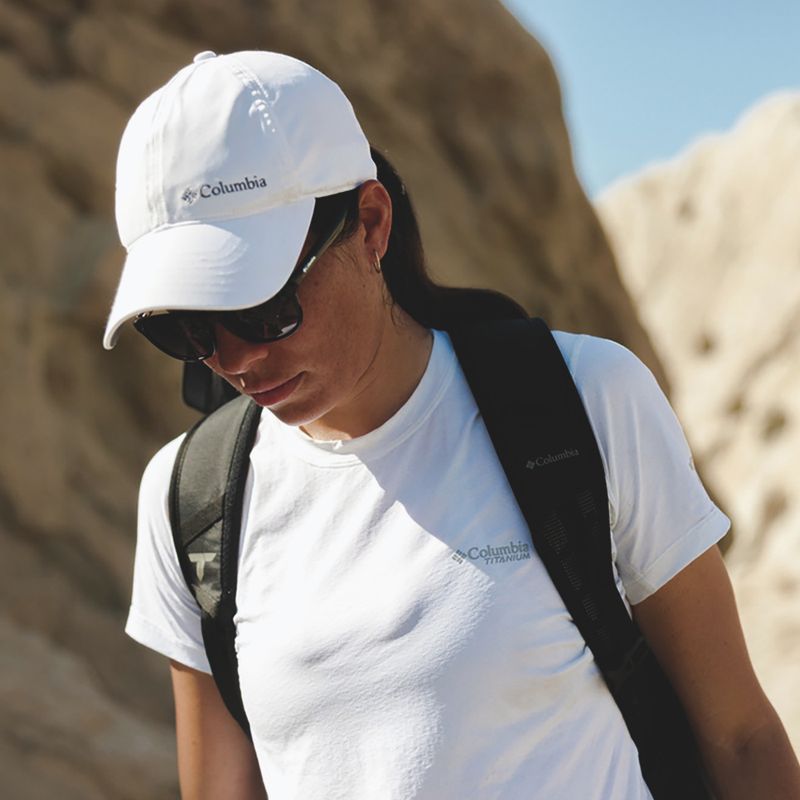 Tricou pentru femei Columbia Diamond Peak Pro white 11