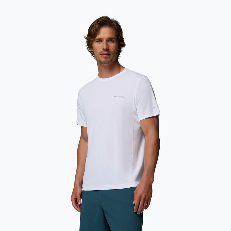 Tricou pentru bărbați Columbia Diamond Peak Pro white 4