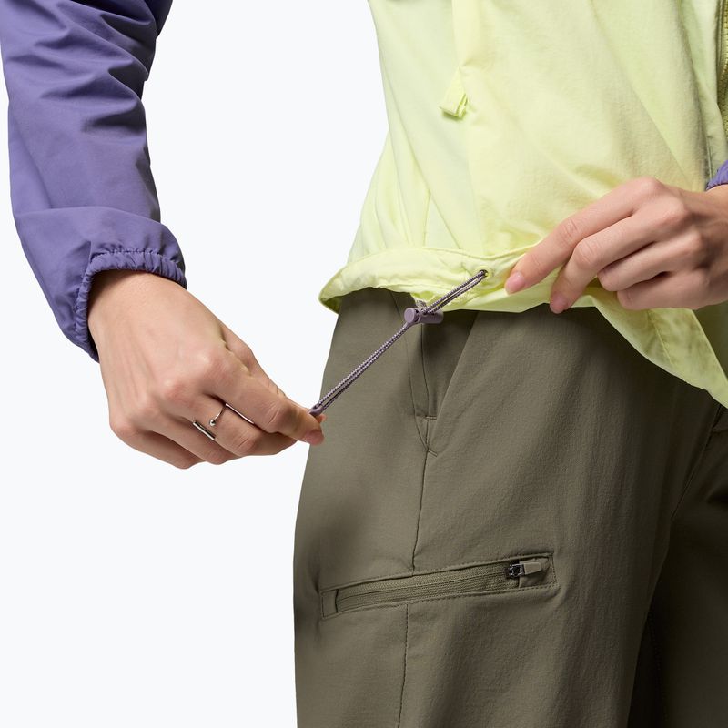 Geacă împotriva vântului pentru femei Columbia Spire Valley Windbreaker citron haze/lavender pearl/stormwatch 7