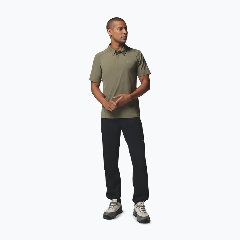 Tricou pentru bărbați Columbia Diamond Peak Pro Polo stone green 2