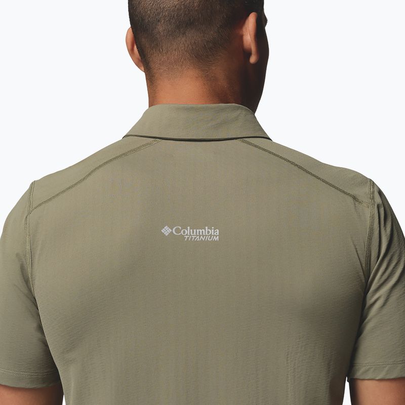Tricou pentru bărbați Columbia Diamond Peak Pro Polo stone green 6
