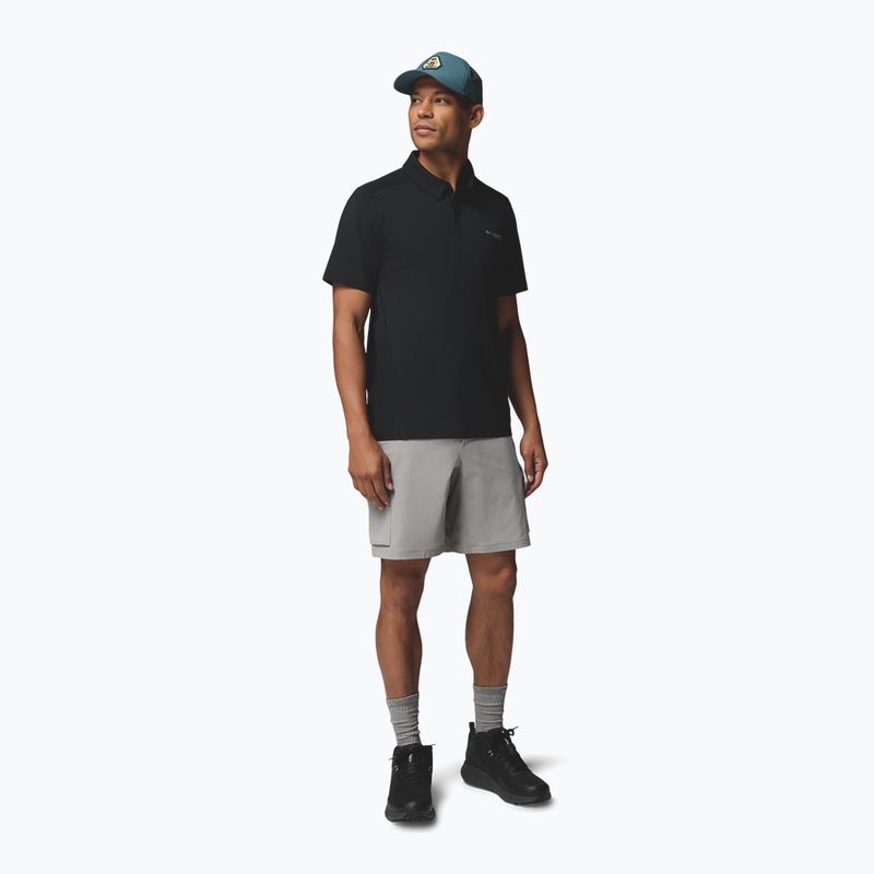 Tricou pentru bărbați Columbia Diamond Peak Pro Polo black 2