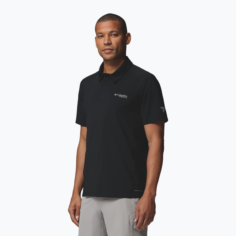 Tricou pentru bărbați Columbia Diamond Peak Pro Polo black 4