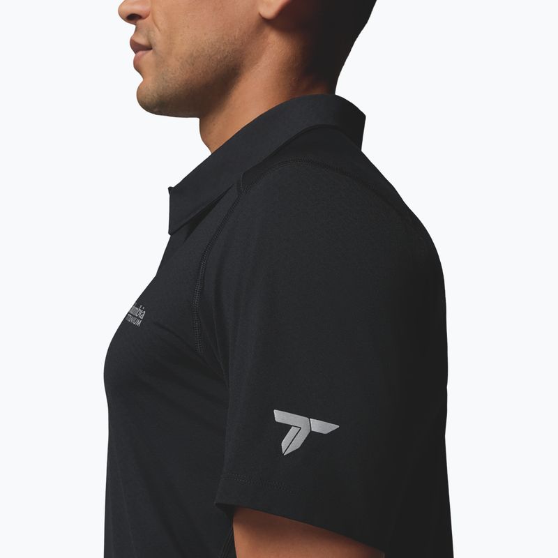 Tricou pentru bărbați Columbia Diamond Peak Pro Polo black 5