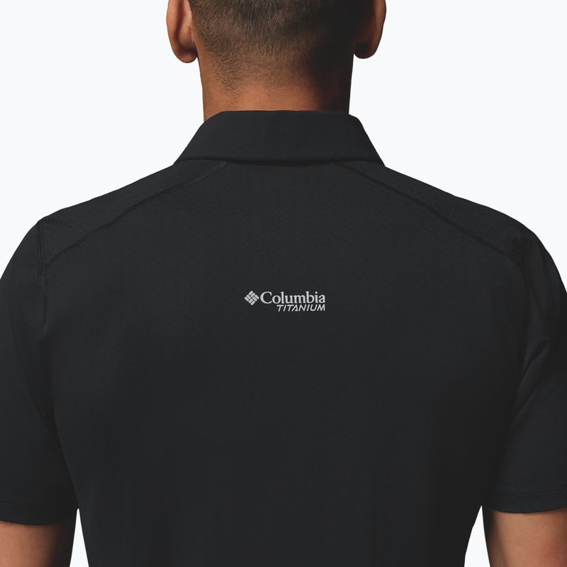 Tricou pentru bărbați Columbia Diamond Peak Pro Polo black 6
