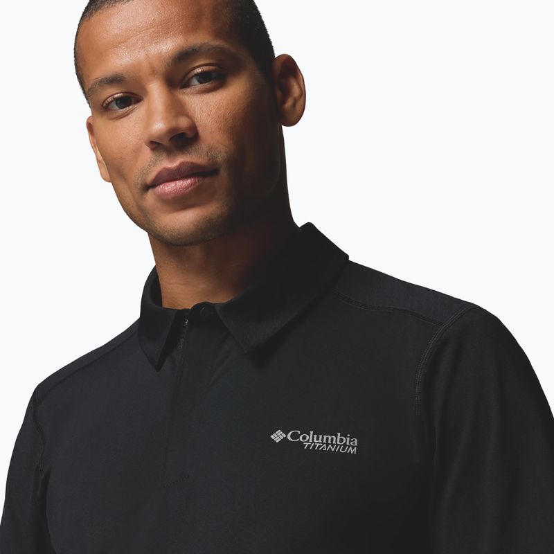 Tricou pentru bărbați Columbia Diamond Peak Pro Polo black 8