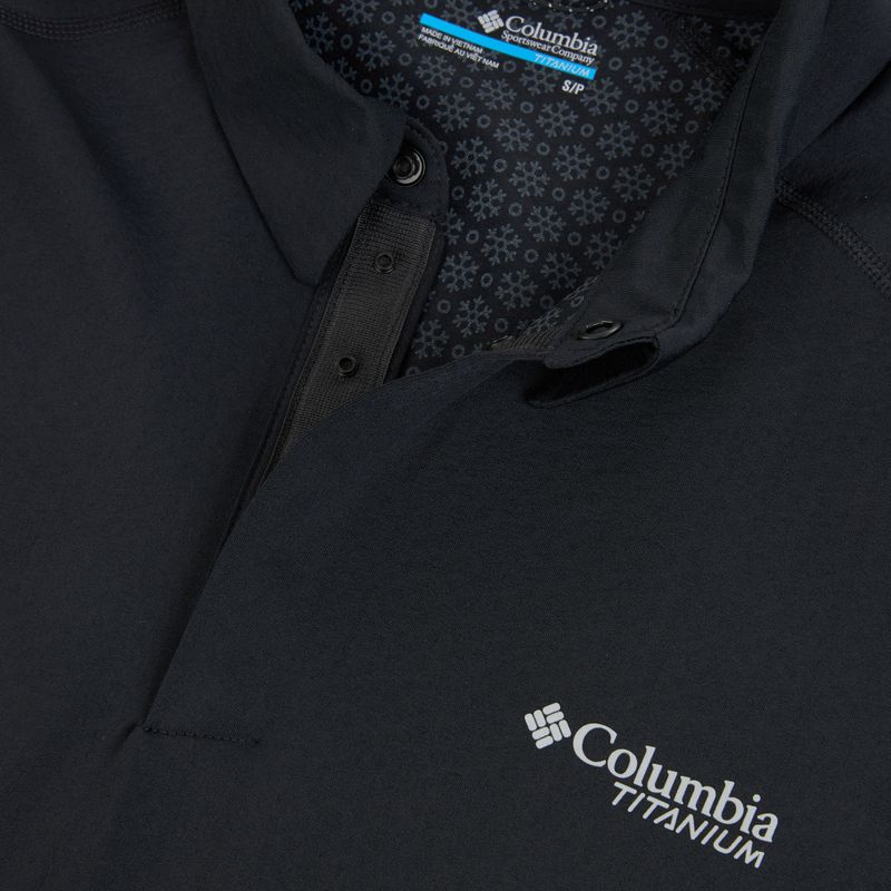 Tricou pentru bărbați Columbia Diamond Peak Pro Polo black 4