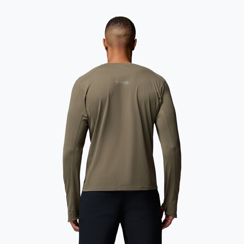 Longsleeve pentru bărbați Columbia Diamond Peak Pro Crew stone green 3