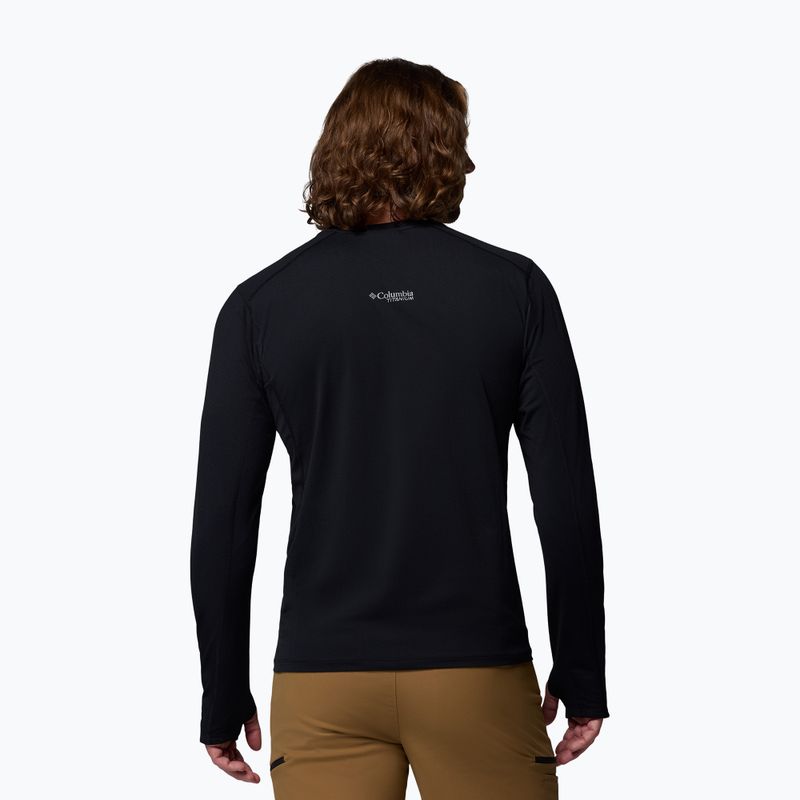 Longsleeve pentru bărbați Columbia Diamond Peak Pro Crew black 3