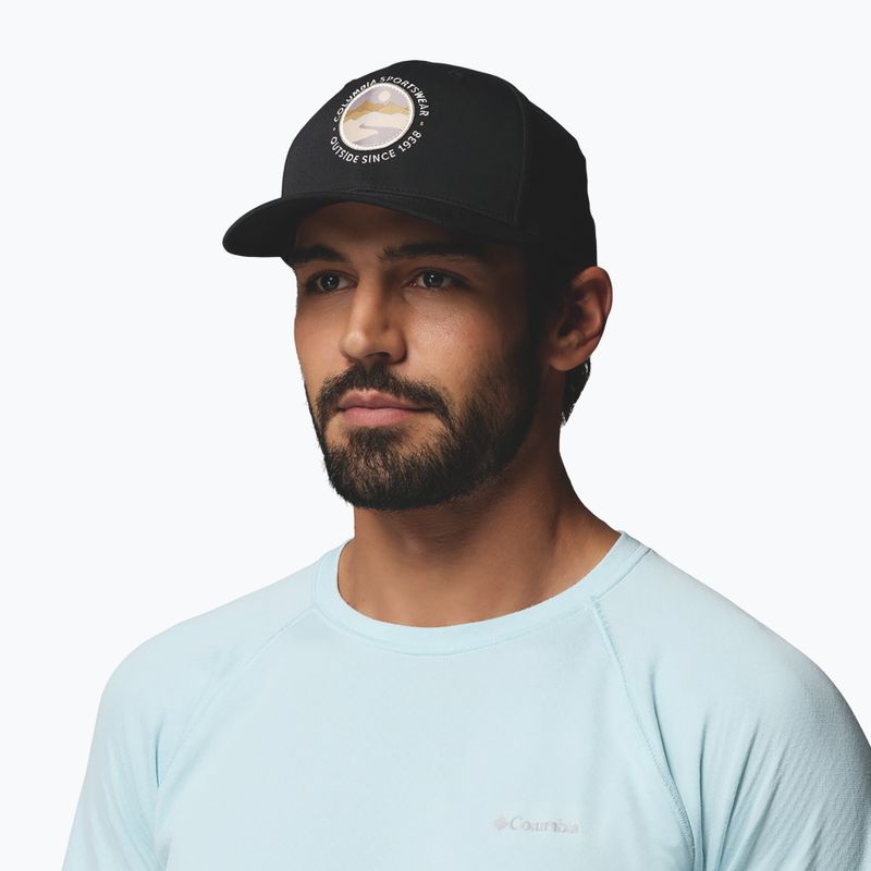 Șapcă Columbia Lost Lager 3D Stretch Snapback black/landscape circle 3
