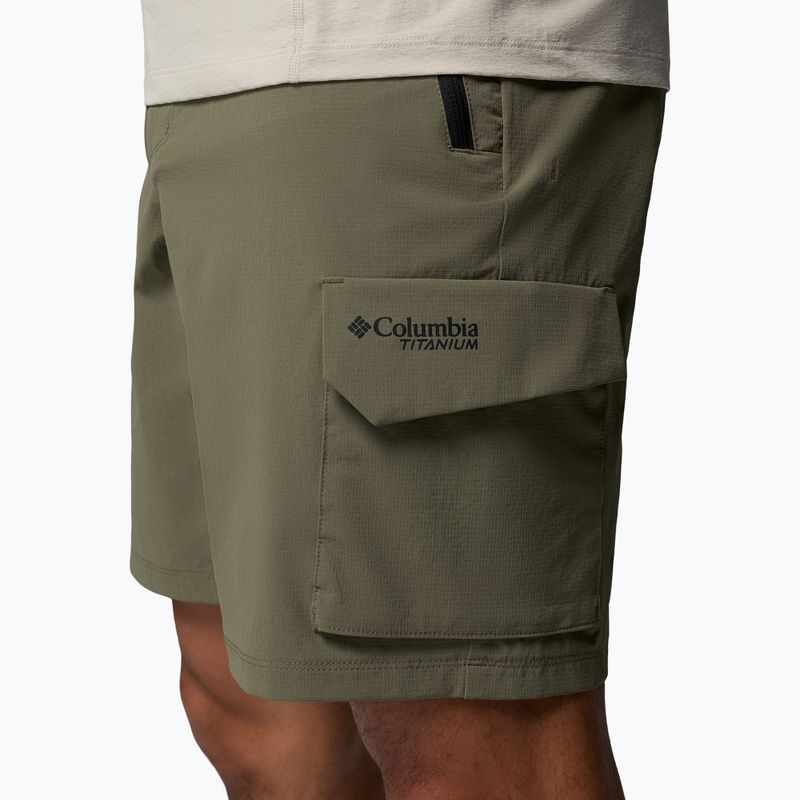 Pantaloni scurți de trekking pentru bărbați Columbia Silver Ridge Elite stone green 8