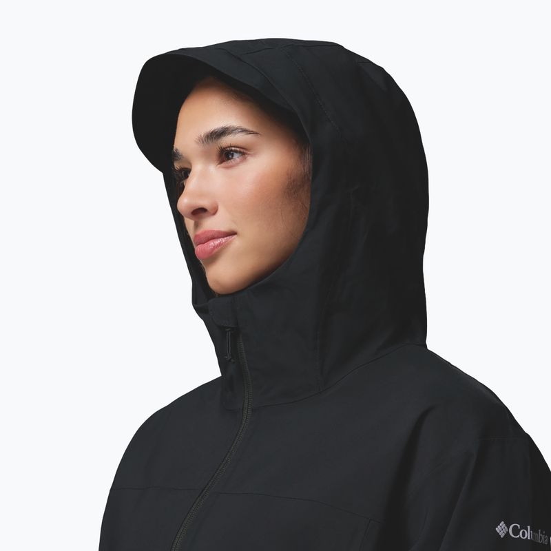 Pelerină de ploaie pentru femei Columbia Weekend Adventure II Long Shell black 6