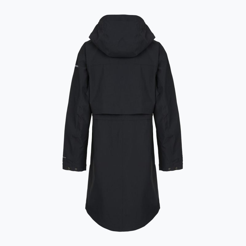 Pelerină de ploaie pentru femei Columbia Weekend Adventure II Long Shell black 2