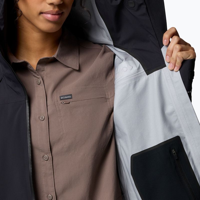 Geacă softshell pentru femei Columbia Saudan Pro 3L black 10