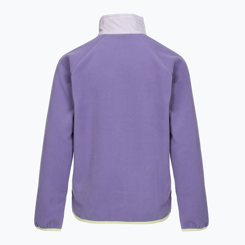 Bluză fleece pentru copii Columbia Fast Trek V Full Zip stormwatch/lavender pearl 2