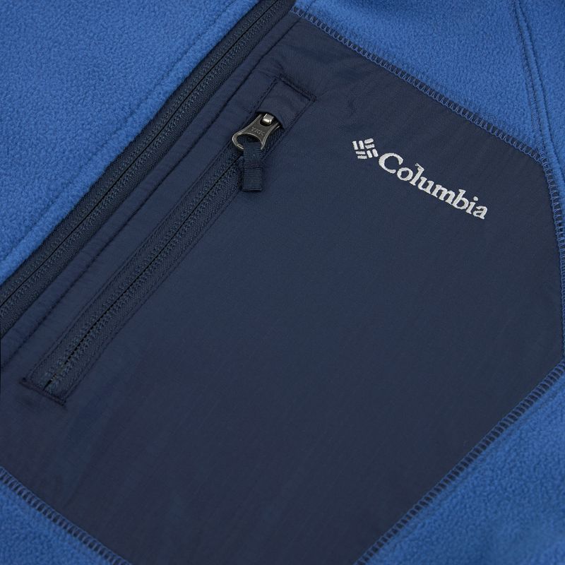Bluză fleece pentru copii Columbia Fast Trek V Full Zip mountain blue/collegiate navy 3