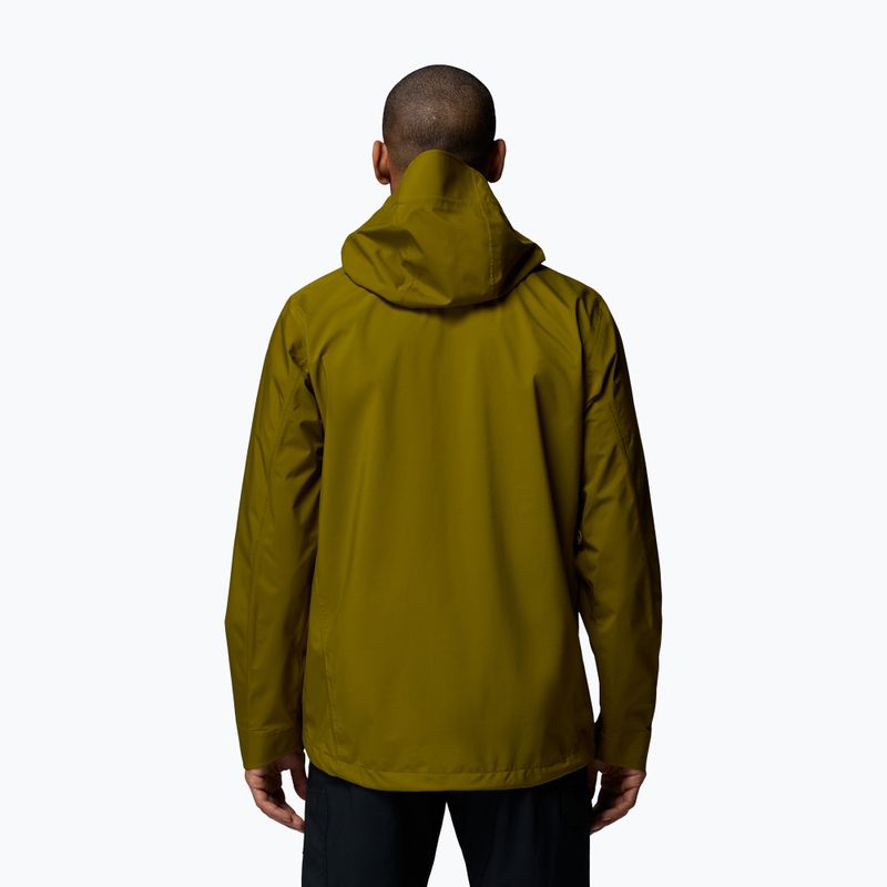 Geacă softshell pentru bărbați Columbia Trailborne 2.5L mossy green 3