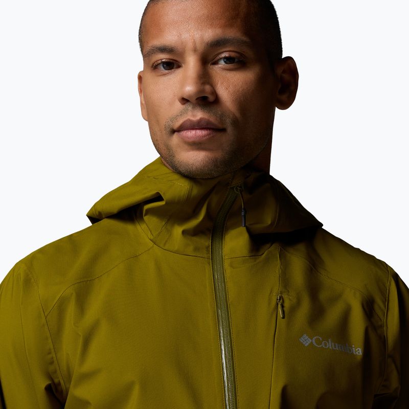 Geacă softshell pentru bărbați Columbia Trailborne 2.5L mossy green 8