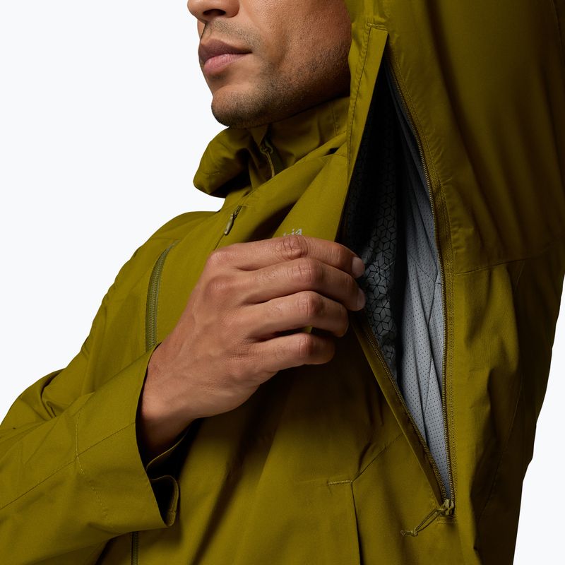 Geacă softshell pentru bărbați Columbia Trailborne 2.5L mossy green 9