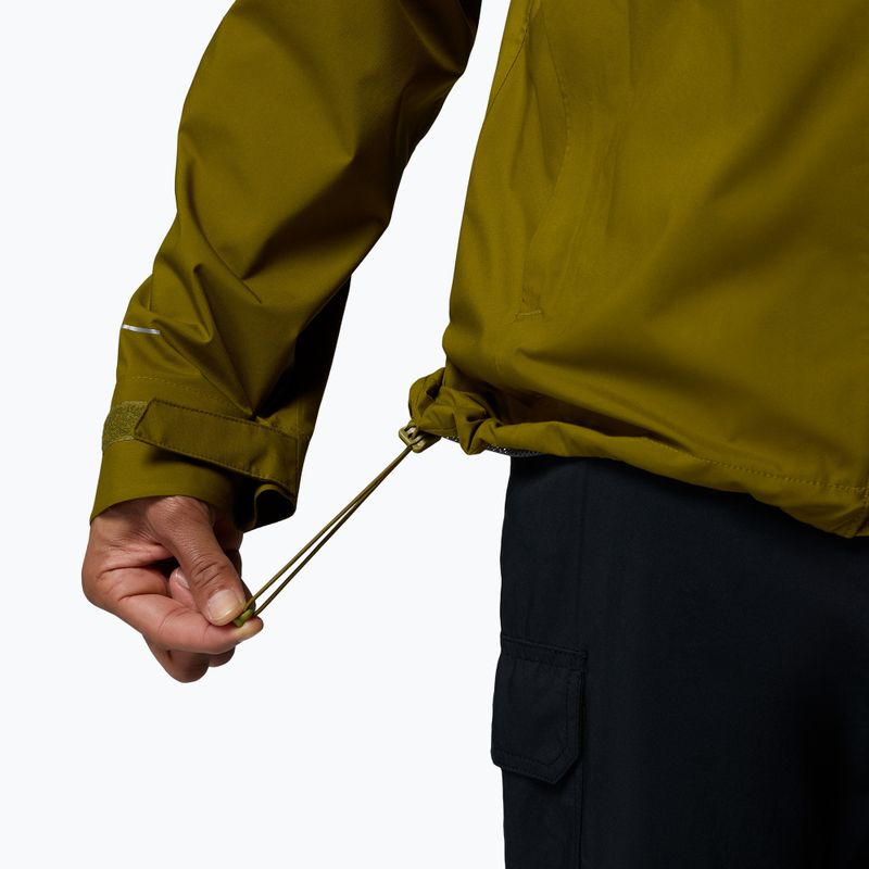 Geacă softshell pentru bărbați Columbia Trailborne 2.5L mossy green 12