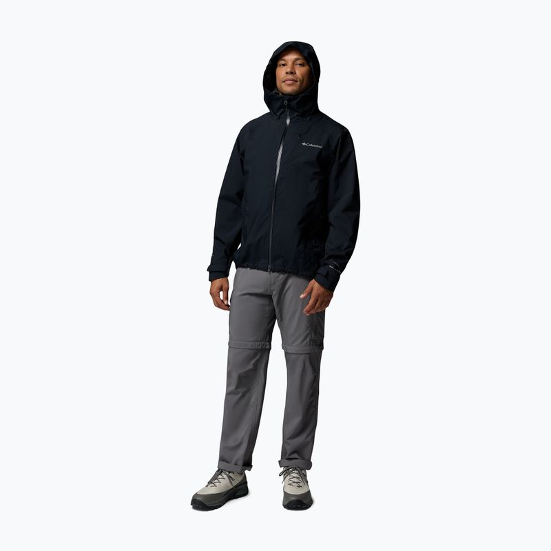 Geacă softshell pentru bărbați Columbia Trailborne 2.5L black 2