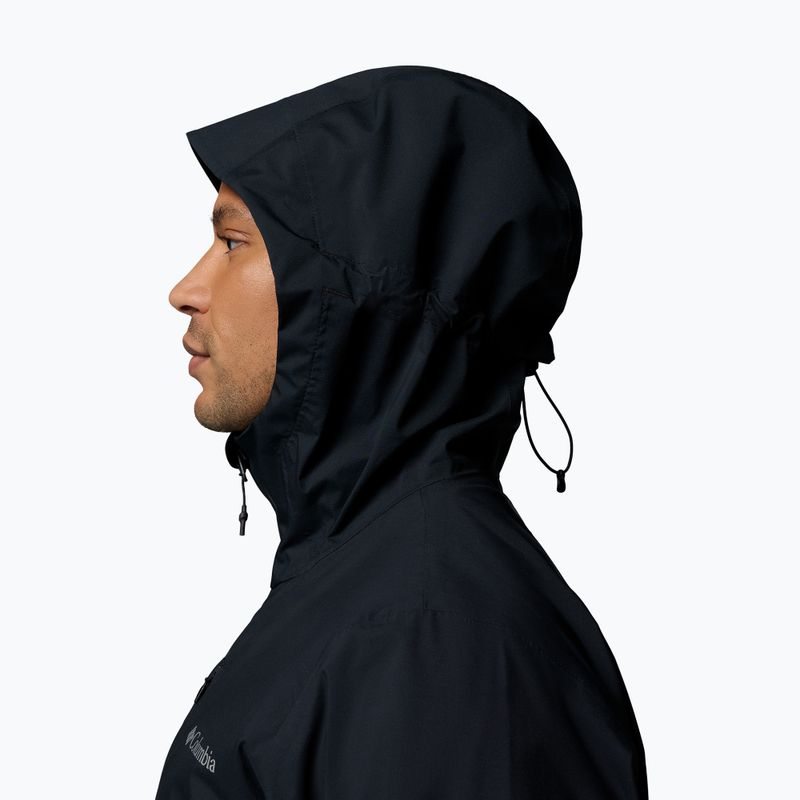 Geacă softshell pentru bărbați Columbia Trailborne 2.5L black 7