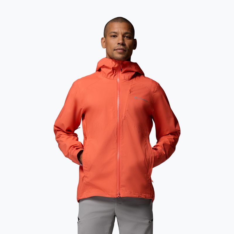 Geacă softshell pentru bărbați Columbia Trailborne 2.5L zing