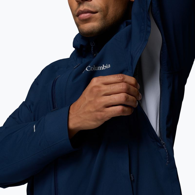 Geacă softshell pentru bărbați Columbia Trailborne 2.5L collegiate navy 9