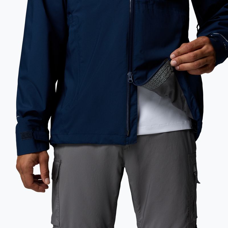 Geacă softshell pentru bărbați Columbia Trailborne 2.5L collegiate navy 11