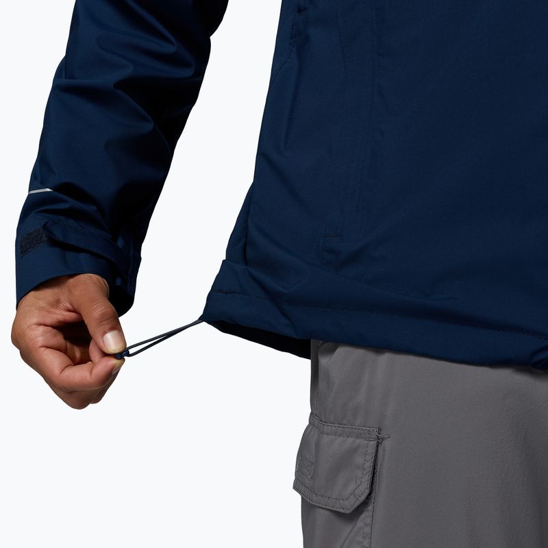 Geacă softshell pentru bărbați Columbia Trailborne 2.5L collegiate navy 12