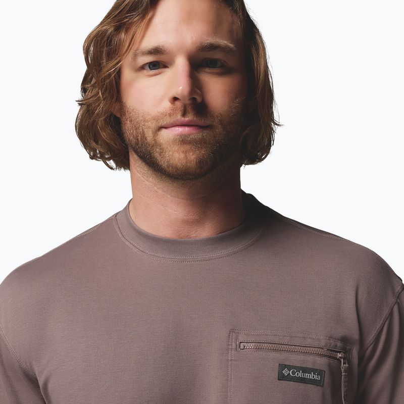 Tricou pentru bărbați Columbia Echo Passage SS Crew iron 5