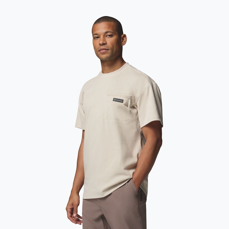 Tricou pentru bărbați Columbia Echo Passage SS Crew dark stone 4
