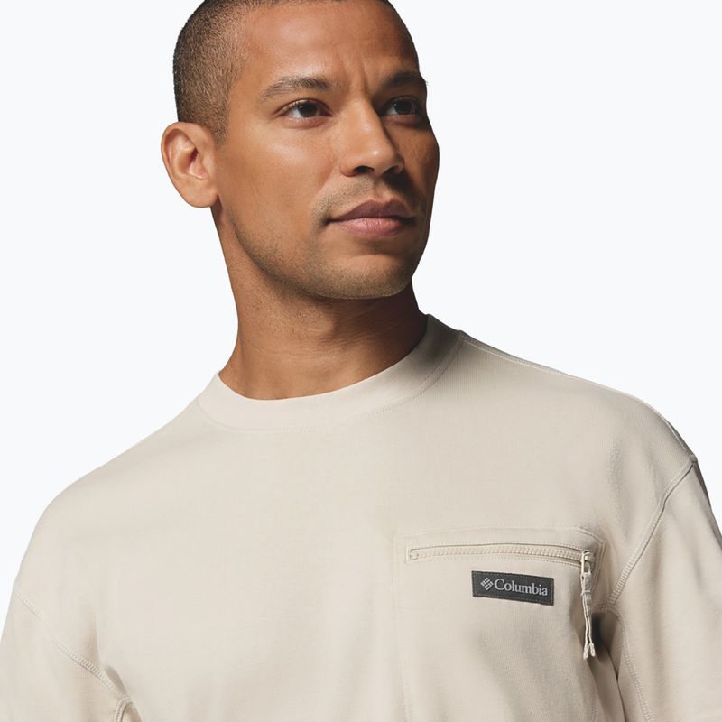 Tricou pentru bărbați Columbia Echo Passage SS Crew dark stone 5