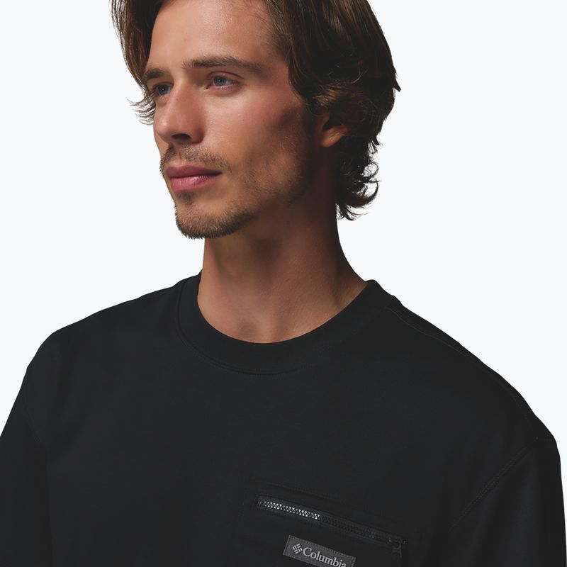 Tricou pentru bărbați Columbia Echo Passage SS Crew black 5